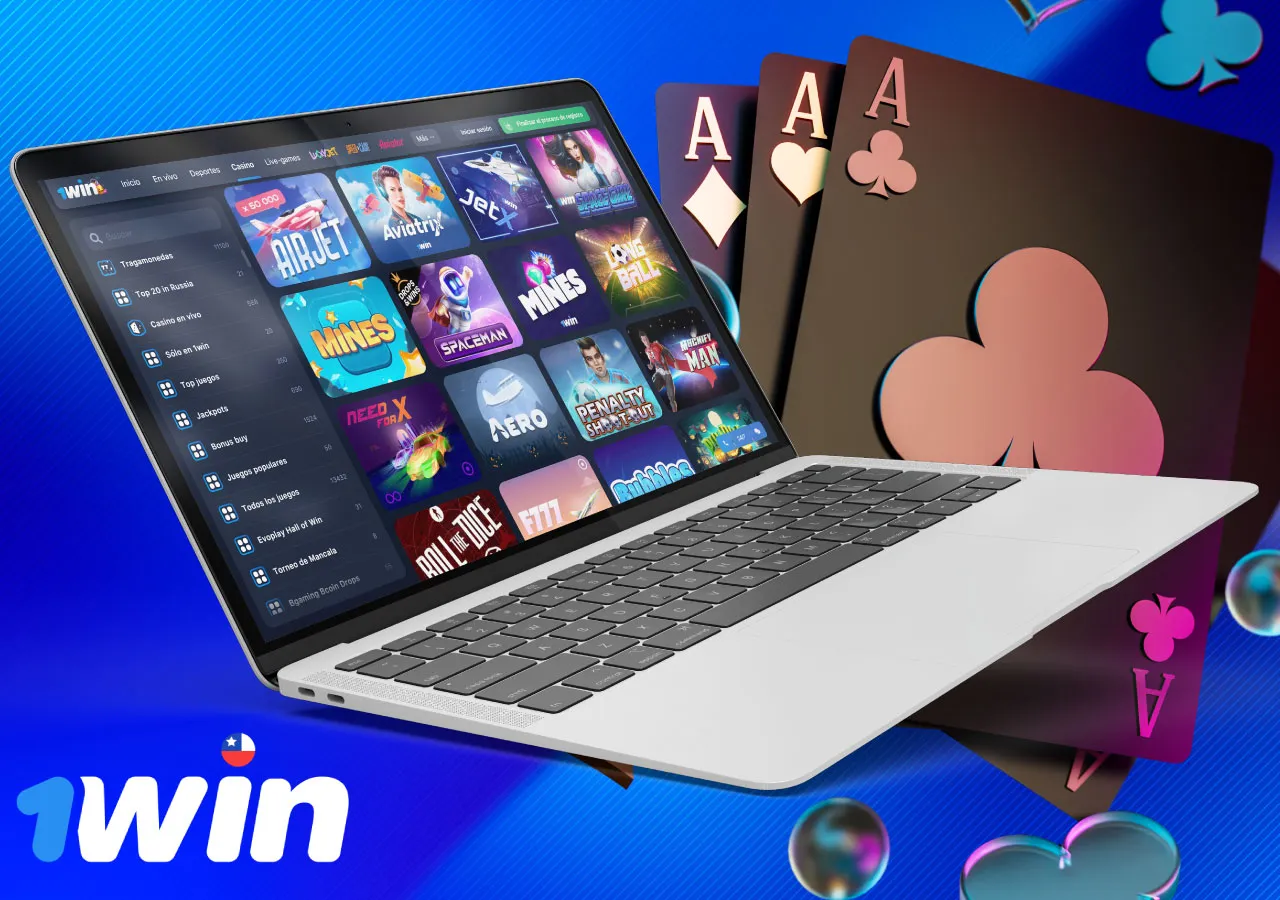 Amplia gama de juegos de casino